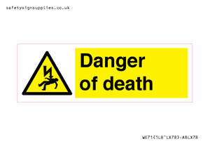 Danger of death